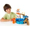 imageHot Wheels Toy Car Track Set Color Shifters Sharkport Showdown 164 Scale Car with Repeat ColorChange FeaturePlayset