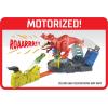 imageHot Wheels Toy Car Track Set TRex Rampage Playset amp 164 Scale Vehicle Launch into the Giant DinosaurTRex Rampage