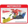 imageHot Wheels Toy Car Track Set TRex Rampage Playset amp 164 Scale Vehicle Launch into the Giant DinosaurTRex Rampage