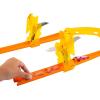 imageHot Wheels Toy Car Track Set Track Builder Playset Lightning Boost Pack amp 164 Scale Vehicle 12 Component Parts in Modular Storage ContainerLighting Speed