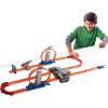 imageHot Wheels Toy Car Track Set Track Builder Playset Total Turbo Takeover with 164 Scale Vehicle Motorized Booster amp Multiple ConfigurationsPlayset