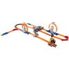 imageHot Wheels Toy Car Track Set Track Builder Playset Total Turbo Takeover with 164 Scale Vehicle Motorized Booster amp Multiple ConfigurationsPlayset