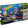 imageHot Wheels Toy Car Track Set Track Builder Playset Total Turbo Takeover with 164 Scale Vehicle Motorized Booster amp Multiple ConfigurationsPlayset