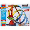 imageHot Wheels Toy Car Track Set Track Builder Unlimited Corkscrew Twist Kit Playset amp 164 Scale Vehicle 2 Ways to Race Connects to Other TracksCorkscrew Twist Track Set