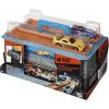 imageHot Wheels Toy Cars amp Track Set Race Case Playset with 2 Vehicles in 164 Scale Dual Launcher for SideBySide Racing amp Portable Storage Container