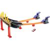 imageHot Wheels Track Set Super Speed Blastway Playset DualTrack Racing for 1 or 2 Players Includes 164 Scale Toy Car