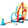 imageHot Wheels Toy Car Track Set Track Builder Unlimited Corkscrew Twist Kit Playset amp 164 Scale Vehicle 2 Ways to Race Connects to Other TracksCorkscrew Twist Track Set