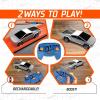 imageHot Wheels RC Tesla Cybertruck 164 Scale RemoteControl Toy Vehicle Works On amp Off Track Includes Track AdapterMulticolor