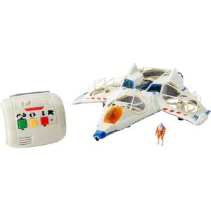 imageHot Wheels RC Mattel Disney and Pixar Lightyear Spaceship with Buzz Lightyear Action Figure Remote Control Drone