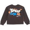 imageHot Wheels Boys 2 Piece Fleece Sweatshirt and Jogger Pant SetCharcoal Gray