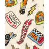 imageHot Wheels Boys 2 Piece Fleece Sweatshirt and Jogger Pant SetCream