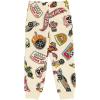 imageHot Wheels Boys 2 Piece Fleece Sweatshirt and Jogger Pant SetCream