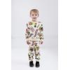 imageHot Wheels Boys 2 Piece Fleece Sweatshirt and Jogger Pant SetCream