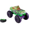 image:imageHot Wheels Toy Monster Trucks RemoteControl Wreckin Wolf in 115 Scale Mutant Chaos RC Vehicle with OffRoad Tires OnCommand Wheelie StuntsWreckin Wolf