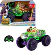 image:imageHot Wheels Toy Monster Trucks RemoteControl Wreckin Wolf in 115 Scale Mutant Chaos RC Vehicle with OffRoad Tires OnCommand Wheelie StuntsWreckin Wolf