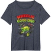 image:imageHot Wheels Wheelie Good Dad TShirtHeather Blue