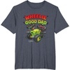 image:imageHot Wheels Wheelie Good Dad TShirtHeather Blue