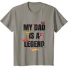 image:imageHot Wheels My Dad is a Legend TShirtSlate Grey