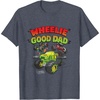 image:imageHot Wheels Wheelie Good Dad TShirtHeather Blue