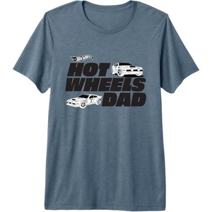 image:imageHot Wheels Dad Premium TriBlend TShirtSlate Grey