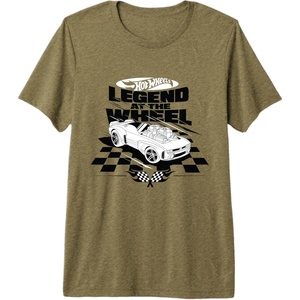 image:imageHot Wheels Legend at the Wheel Premium TriBlend TShirtOlive Green