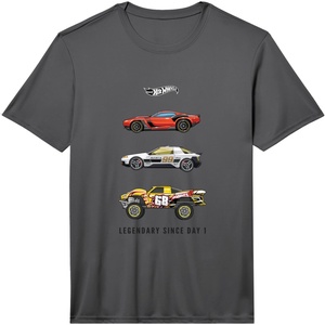 image:imageHot Wheels Legendary Since Day 1 Performance TShirtAsphalt Grey
