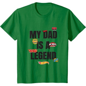 image:imageHot Wheels My Dad is a Legend TShirtKelly Green
