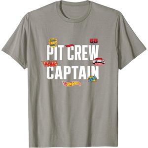 image:imageHot Wheels Pit Crew Captain TShirtSlate Grey