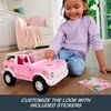 image:imageHot Wheels RC Barbie Ford Bronco RemoteControl Toy Car RC Vehicle with Puppy Accessory Dog Bed amp Bowl Plus Stickers for Customization Fits 2 Dolls