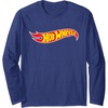 image:imageHot Wheels  Hot Wheels Logo Long Sleeve TShirtNavy Blue