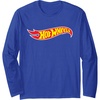 image:imageHot Wheels  Hot Wheels Logo Long Sleeve TShirtRoyal Blue