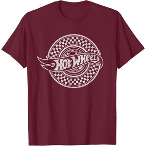 image:imageHot Wheels  Checked Circle Logo TShirtBurgundy