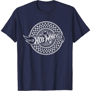 image:imageHot Wheels  Checked Circle Logo TShirtNavy Blue