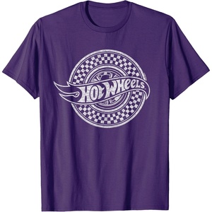 image:imageHot Wheels  Checked Circle Logo TShirtPurple
