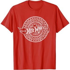 image:imageHot Wheels  Checked Circle Logo TShirtRed