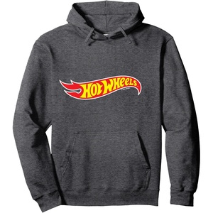 image:imageHot Wheels  Hot Wheels Logo Pullover HoodieDark Heather Grey