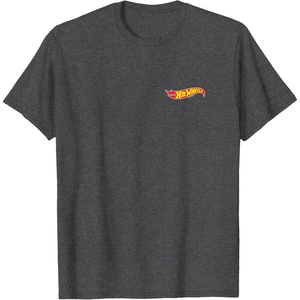 image:imageHot Wheels  Hot Wheels Logo TShirtDark Heather Grey