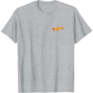 image:imageHot Wheels  Hot Wheels Logo TShirtHeather Grey