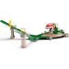 image:imageHot Wheels Mario Kart Track Set amp Toy Car Thowmp Ruins Playset with Luigi Kart Vehicle amp PullBack LauncherPiranha