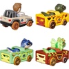 image:imageHot Wheels RacerVerse Set of 4 DieCast 164 Scale Toy Cars Optimized for Driving on Hot Wheels Tracks with Pop Culture Characters as DriversJurassic World