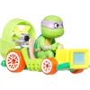 image:imageHot Wheels RacerVerse Set of 4 DieCast 164 Scale Toy Cars Optimized for Driving on Hot Wheels Tracks with Pop Culture Characters as DriversTeenage Mutant Ninja Turtles