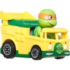 image:imageHot Wheels RacerVerse Set of 4 DieCast 164 Scale Toy Cars Optimized for Driving on Hot Wheels Tracks with Pop Culture Characters as DriversTeenage Mutant Ninja Turtles