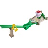 image:imageHot Wheels Mario Kart Track Set amp Toy Car Thowmp Ruins Playset with Luigi Kart Vehicle amp PullBack LauncherPiranha