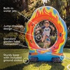 image:imageHot Wheels amp FUNBOY Ring of Fire Sprinkler  Inflatable Jump Through Outdoor Water Sprinkler for Kids Backyard Summer Toy Easy Setup Ages 8