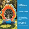 image:imageHot Wheels amp FUNBOY Ring of Fire Sprinkler  Inflatable Jump Through Outdoor Water Sprinkler for Kids Backyard Summer Toy Easy Setup Ages 8
