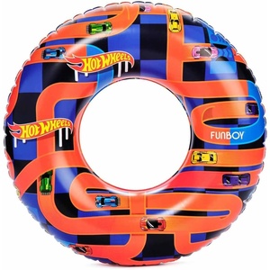 image:imageHot Wheels amp FUNBOY Racetrack Tube Float Swim Ring for Kids 34 for Pool Party Birthday Summer Fun