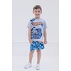 image:imageHot Wheels Boys 2Piece TShirt and Shorts Set Toddler to Big KidGray  Blue