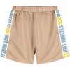 image:imageHot Wheels Boys Athletic 2Piece TShirt and Shorts Set Toddler to Big KidSteel Blue  Beige Taupe