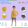 image:imageHot Wheels Boys Athletic 2Piece TShirt and Shorts Set Toddler to Big KidYellow  Gray