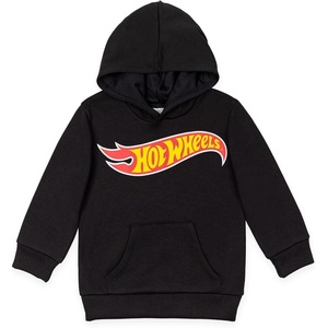 image:imageHot Wheels Boys Fleece Hooded Sweatshirt Toddler to Big KidBlack